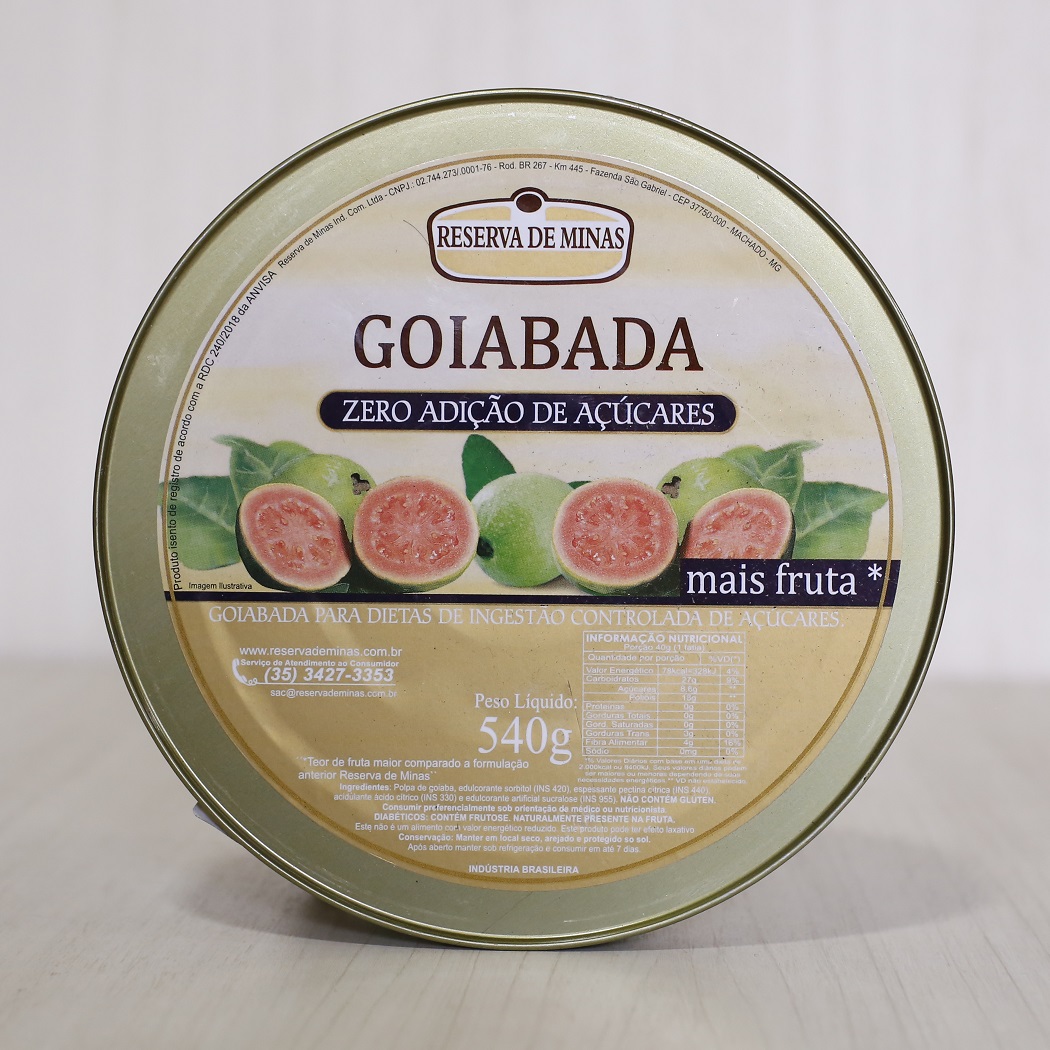 354.Goiabada Natural 0% Açúcar