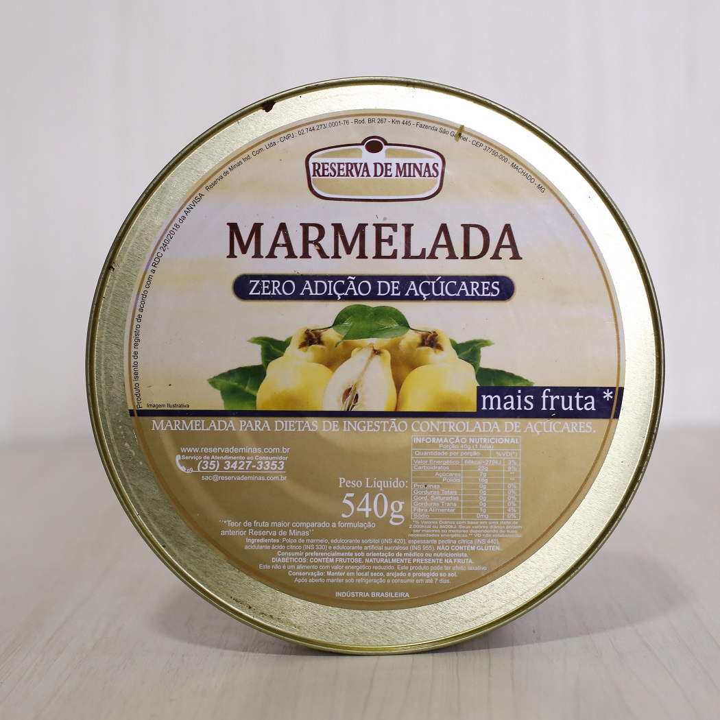 355.Marmelada Natural 0% Açúcar