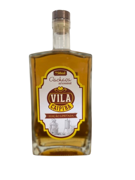 90378 . Cachaça Edição Limitada Carvalho Vila Caipira