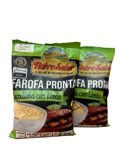 90390. Farofa Pronta Costelinha com Limão 250g