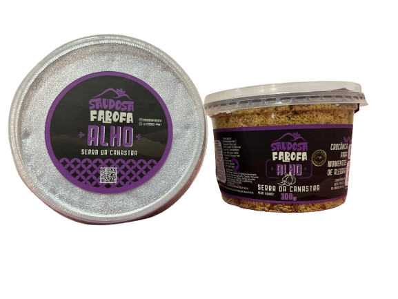 90732. Saudosa Farofa Alho 300g