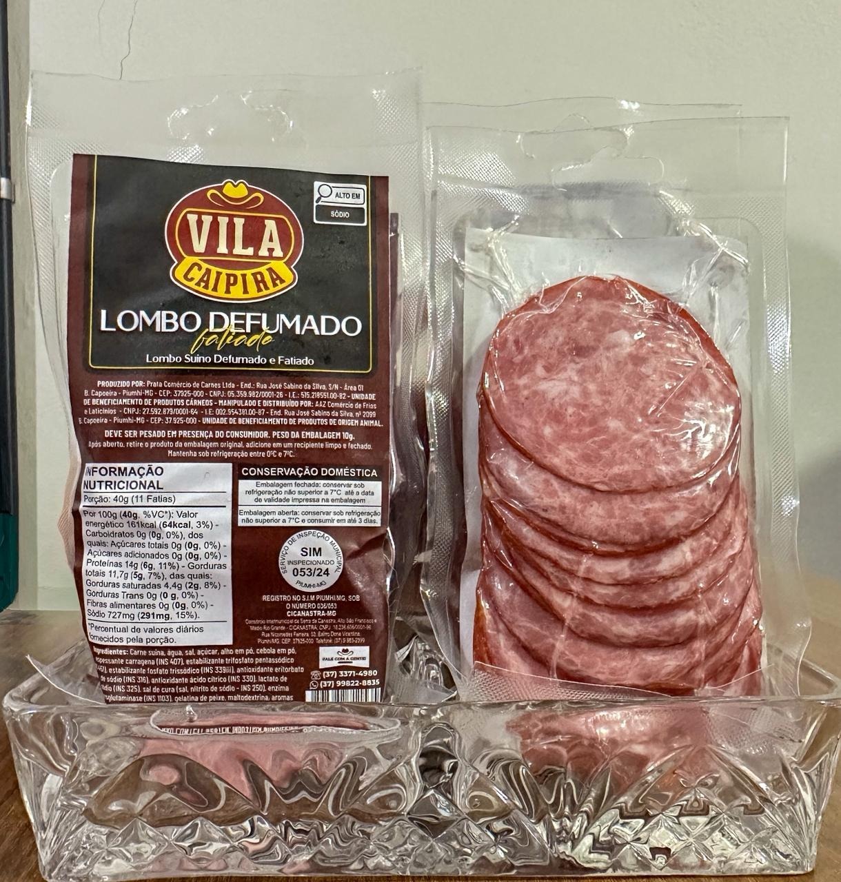 91064 - Lombo Defumado Fatiado